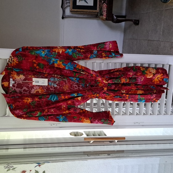 Johnny Was | Intimates & Sleepwear | Nwt Johnny Was Silk Robe | Poshmark